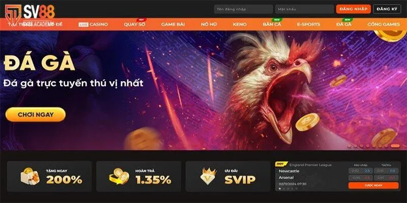 Tỷ lệ cược thưởng cạnh tranh